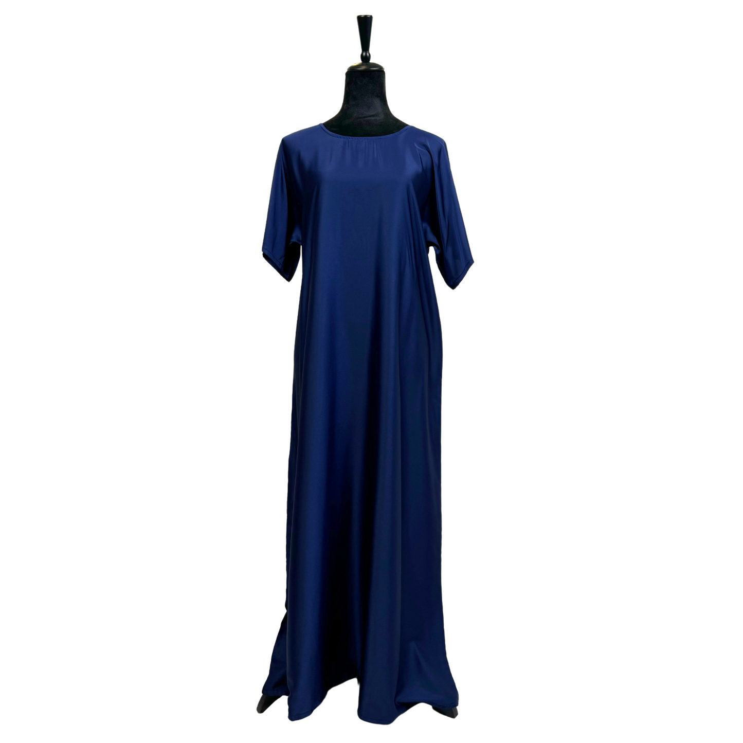 Blue Glitter Ombre Abaya Set