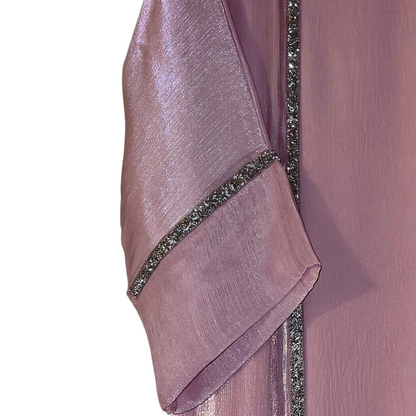 Pink Diamond Abaya Set